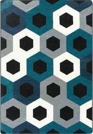 Joy Carpets Kid Essentials Hexed Sapphire